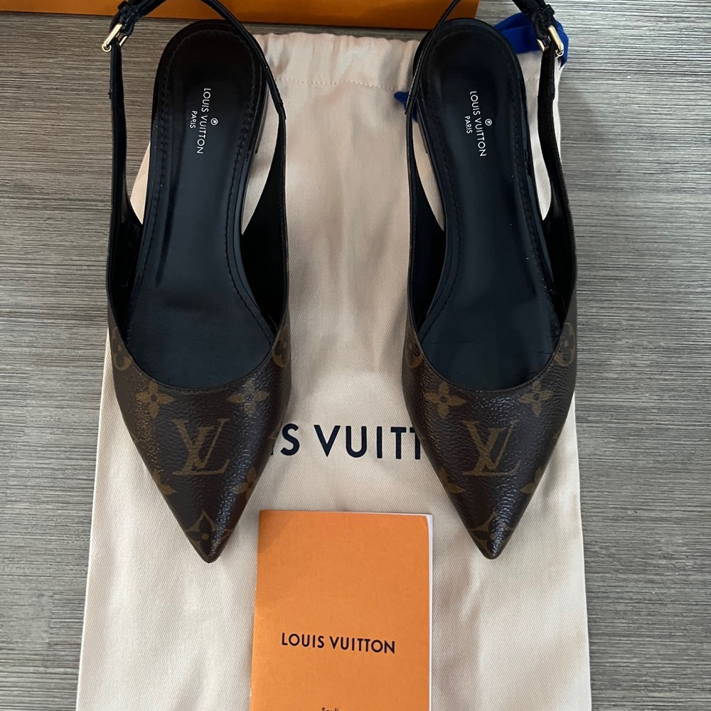 Louis Vuitton Cherie Ballerina Flats.